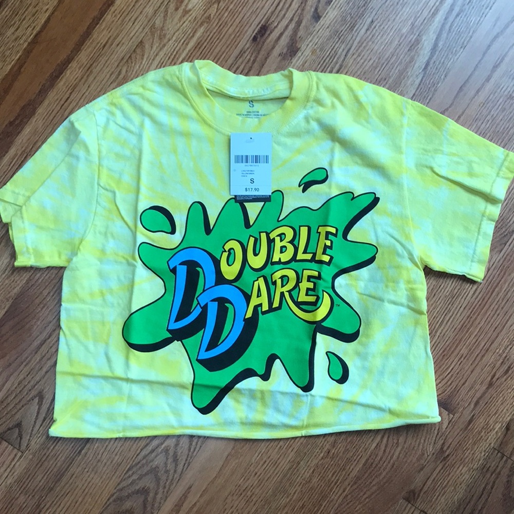 Cropped Double Dare T-shirt